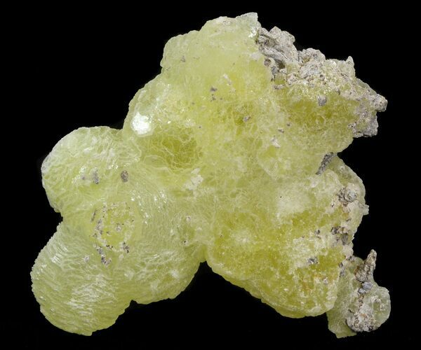 Lemon-Yellow Brucite - Balochistan, Pakistan #40408